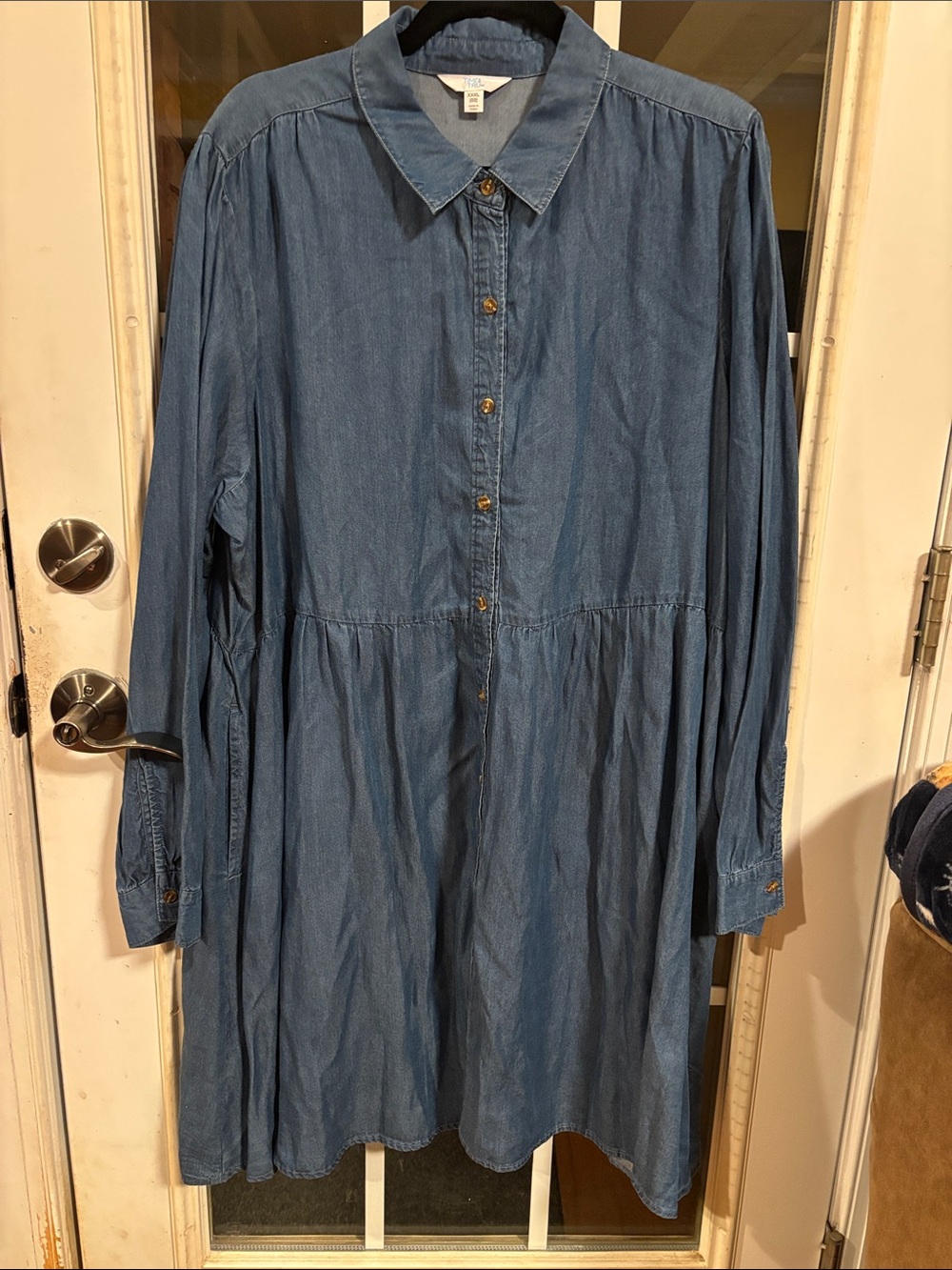 Time and Tru Denim Dress NWT Size XXXL 3X 22 Originally from Walmart